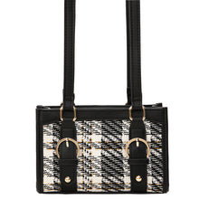 Charger l'image dans la galerie, Sacs à main à carreaux noirs