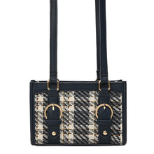 Charger l'image dans la galerie, Sac à main à carreaux noirs