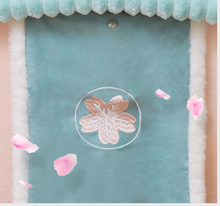 Charger l'image dans la galerie, Panier pour chat en forme maison Amovible et lavable