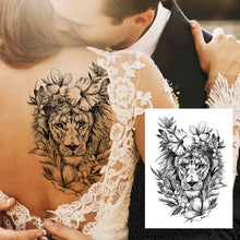 Charger l'image dans la galerie, Tatouages Temporaires Sexy de Fleurs pour Femme, résistant a l'eau