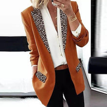 Charger l'image dans la galerie, Veste Blazer imprimé Leopard Cardigan