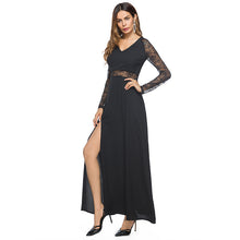 Charger l'image dans la galerie, Robe longue noire