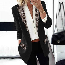 Charger l'image dans la galerie, Veste Blazer imprimé Leopard Cardigan