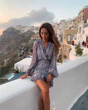 Charger l'image dans la galerie, Robe mini bleu