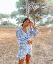 Charger l'image dans la galerie, Robe mini bleu