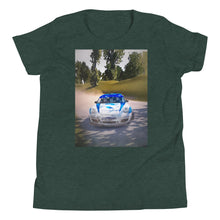 Lade das Bild in den Galerie-Viewer, T-shirt personnalisé design voiture porche possibilité prénom