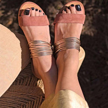 将图片加载到图库查看器，Sandales d&#39;été pour femmes, chaussures de plage, nouvelle collection
