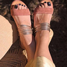 将图片加载到图库查看器，Sandales d&#39;été pour femmes, chaussures de plage, nouvelle collection
