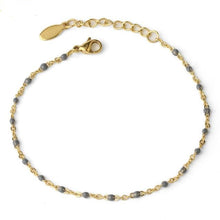 Cargar imagen en el visor de la galería, Bracelet avec Petites Perles de couleur, fin et délicat Bracelet Femme
