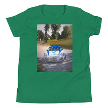 Cargar imagen en el visor de la galería, T-shirt personnalisé design voiture porche possibilité prénom
